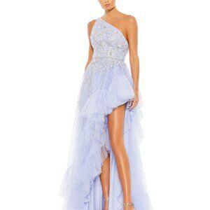 💜 MacDuggal Light Purple One-Shoulder Gown – Size 4 💜
